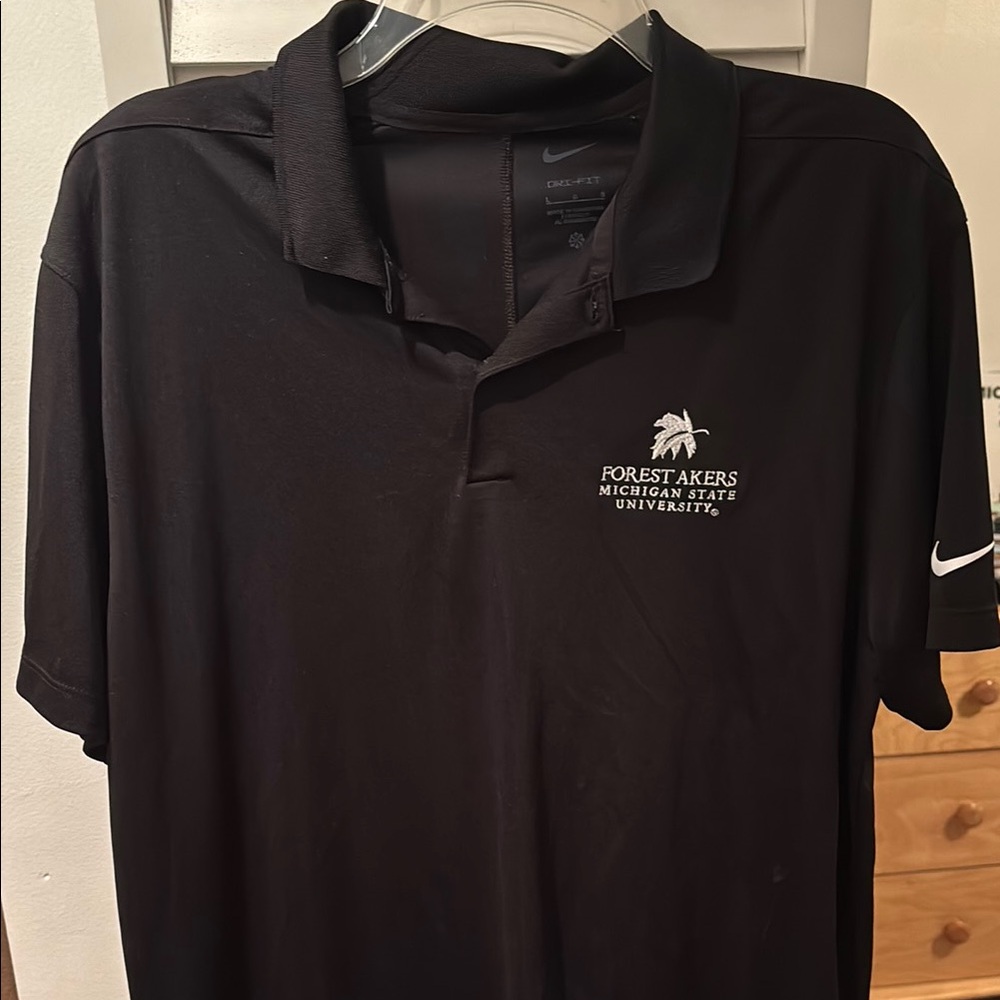 Nike Black Performance Polo Shirt
